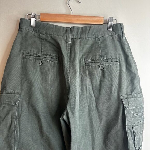 Boy Scouts of America Cargo Pants 30x27 Green Convertible Uniform Switchback - Picture 10 of 13